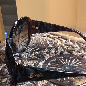 Authentic Gucci Brown/Black Sunglasses